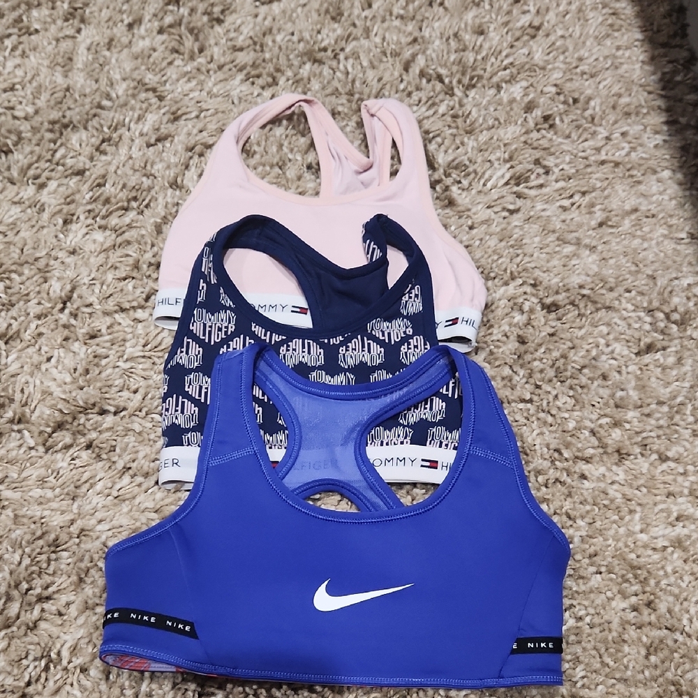 Nike Kids Sports Bras - Blue, Pink, Navy